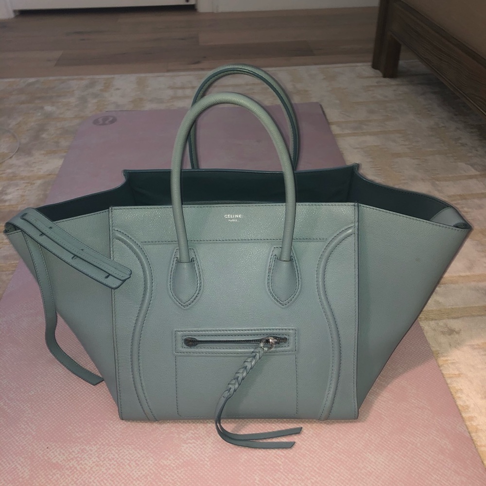 Limited Edition Periwinkle Celine Large Luggage